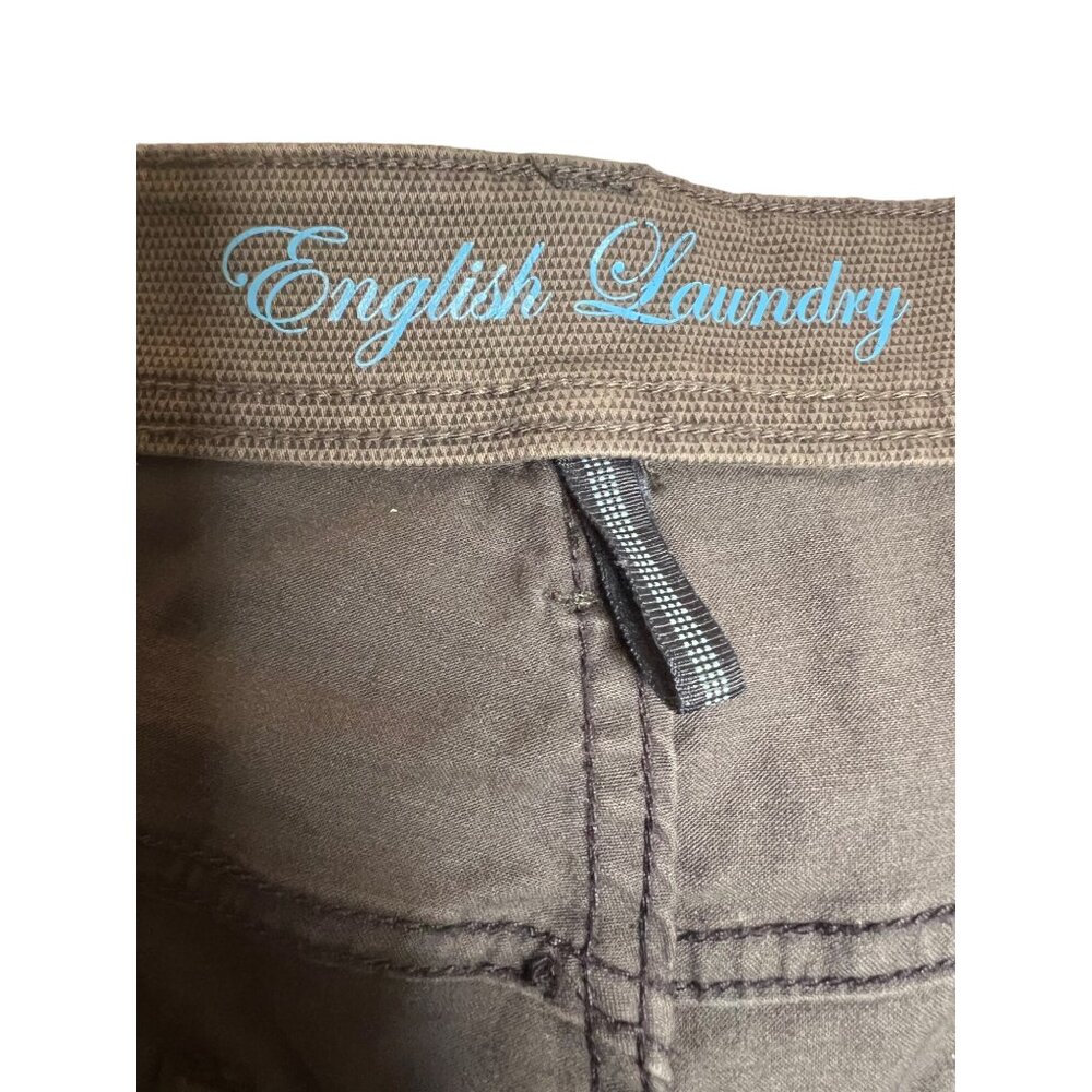 English Laundry men Jean 34x32 soft. Straight leg comfortable 5 pocket - Picture 9 of 12